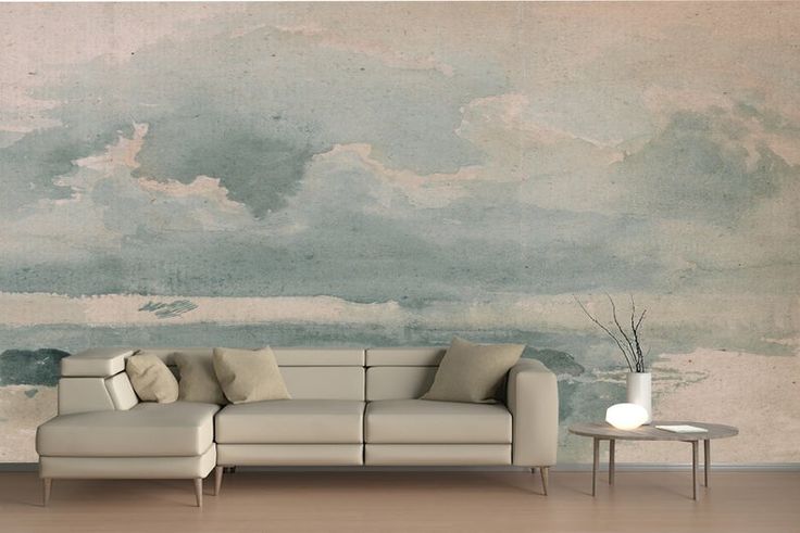 Vintage Clouded Wall Mural Sky Scene Wallpaper Vintage Etsy Vintage Clouded Wall Mural Sky Scene Wallpaper Vintage Etsy