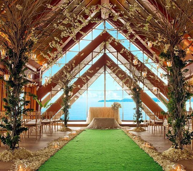 Planning A Beach Wedding Shangrilamactan Cebu Planning A Beach Wedding Shangrilamactan Cebu Philippines Offers An Ocean Pavilion Over White Powdery Sands O Garden In