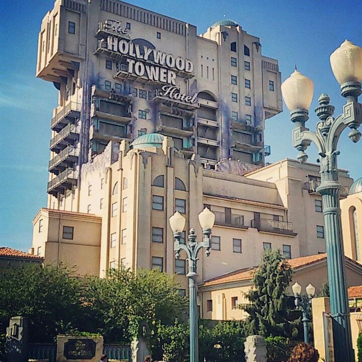 Tour de la terreur #tourdelaterreur #hollywoodtower #disneyland