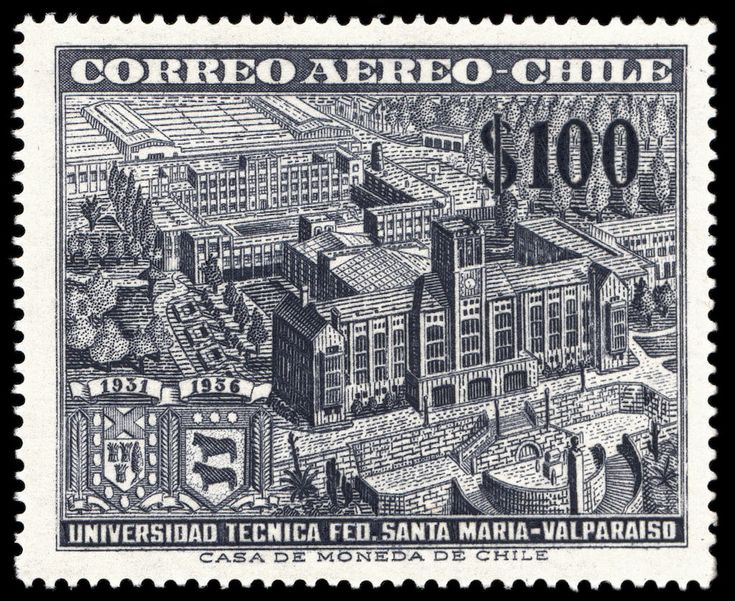 Católica Valparaíso. 70 Años Univ Sellos Postales De Chile Católica Valparaíso. 70 Años Univ Sellos Postales De Chile