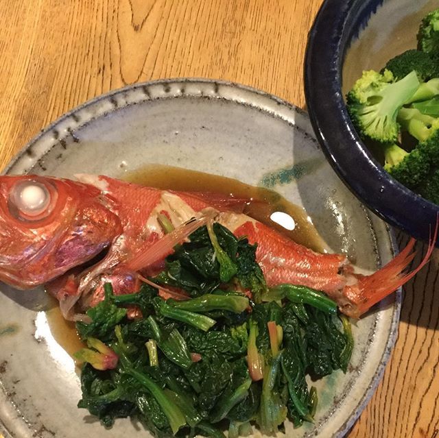 金目鯛の煮付け 閉店間際のデパートの魚屋さんでポツンと残っていた金目鯛大好きな煮付けに一緒煮たほうれん草が美味しかった 金目鯛の煮付け 美味しい 売れ残り ブロッコリーはシンプルが美味しい 金目鯛の煮付け 閉店間際のデパートの魚屋さんでポツンと残っていた金目鯛大好きな煮付けに一緒煮たほうれん草が美味しかった 金目鯛の煮付け 美味しい 売れ残り ブロッコリーはシンプルが美味しい