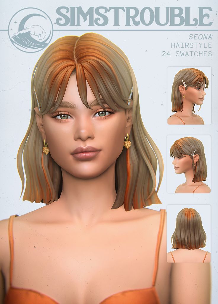 An Animated Image Of A Woman s Face With Different Hairstyles And Earrings an-animated-image-of-a-woman-s-face-with-different-hairstyles-and-earrings