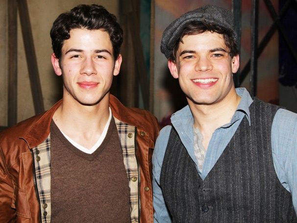 How To Succeed Headliner Nick Jonas Visits Jeremy Jordan The Cast Of Newsies Newsies Nick Jonas Jeremy How To Succeed Headliner Nick Jonas Visits Jeremy Jordan The Cast Of Newsies Newsies Nick Jonas Jeremy