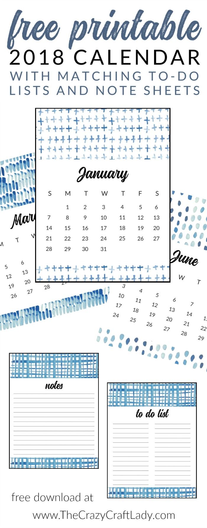 2018 downloadable calendar