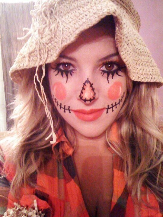 scarecrow makeup ideas 15 creative halloween makeup ideas shinestruck - Fun Makeup Ideas For Halloween scarecrow makeup ideas 15 creative halloween makeup ideas shinestruck - Fun Makeup Ideas For Halloween