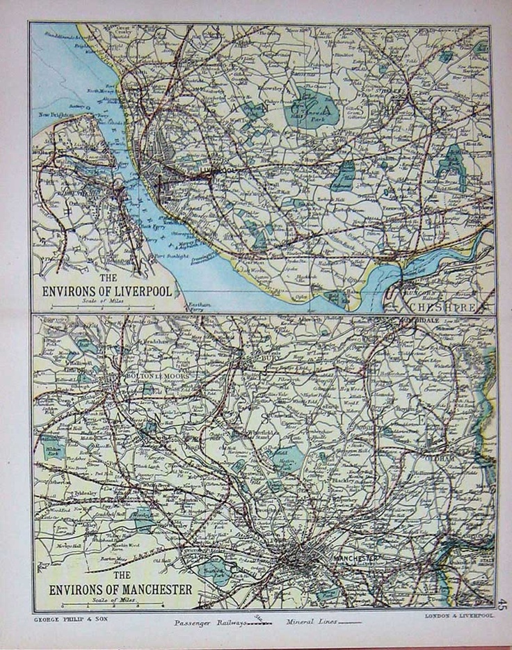 44 best Maps of Liverpool images on Pinterest | Liverpool history, Maps