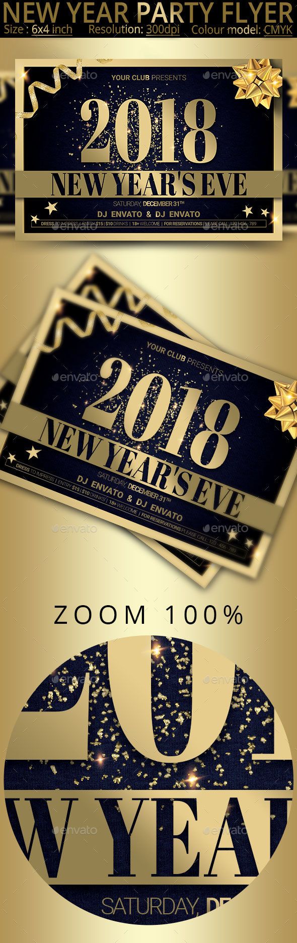 39 best new year and christmas flyer and posters images on pinterest holiday party reservations flyer