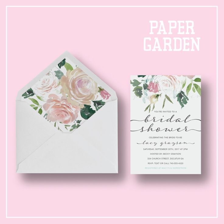 bridesmaids luncheon invitations