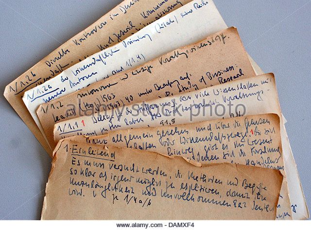 slip box notes slip box notes