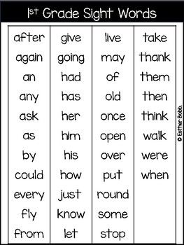 dolch first grade sight word activities first grade first grade sight words dolch