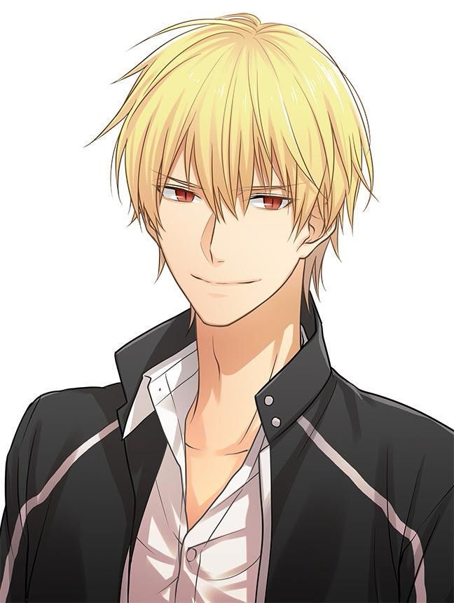 Blonde hair anime guy