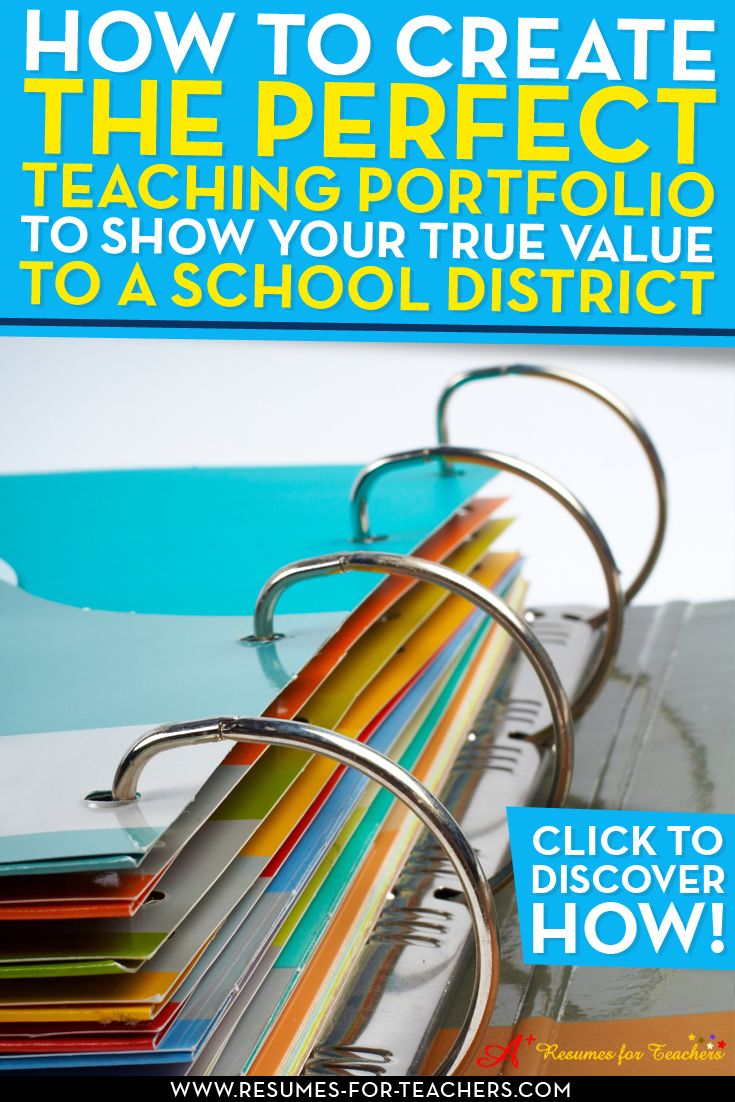 Tips on creating teaching portfolios - what to include and the importance of a teacher portfolio. A solid teaching portfolio contains a variety of different pieces of evidence which demonstrate your ability as a teacher and passion for education. http://resumes-for-teachers.com/philosophy-help/portfolio-key-job-search.php