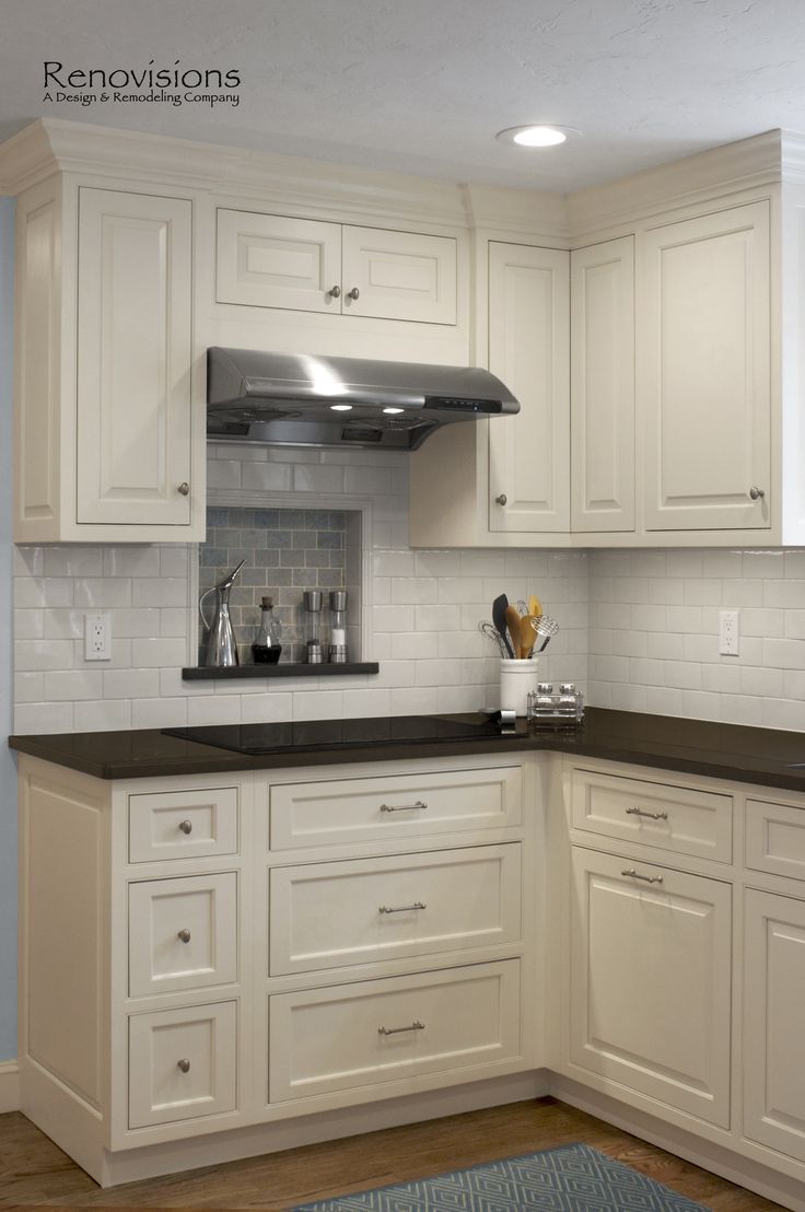 Kitchen Remodel By Renovisions Custom Painted White Inset