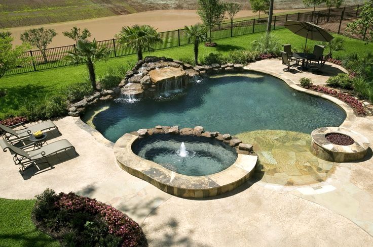 41 Pool Landscape Design Ideas To Match Your Summer Days Backyard Pool Pool Landscaping Pool Landscape Design