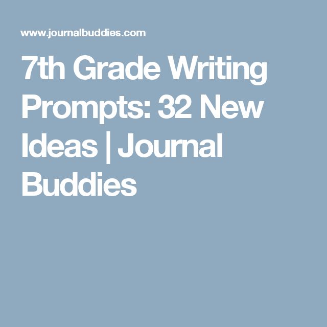 Fun essay prompts middle school