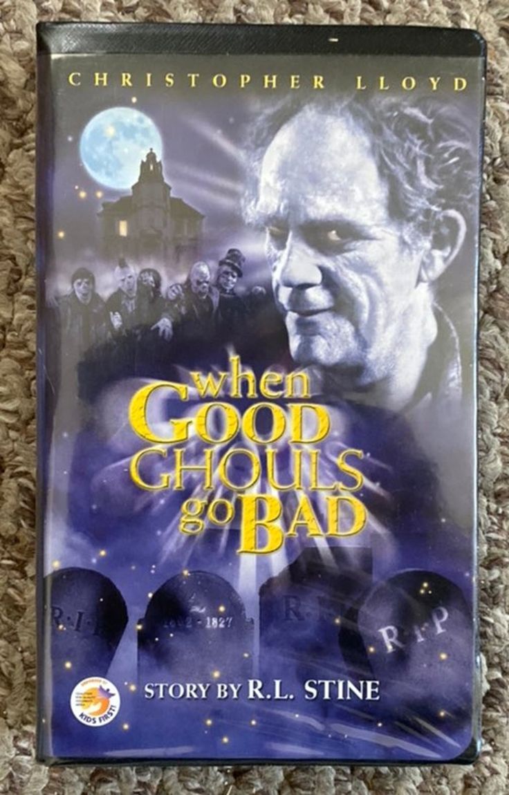 When Good Ghouls Go Bad Curtis Danko When Good Ghouls Go Bad R.L. Stine VHS