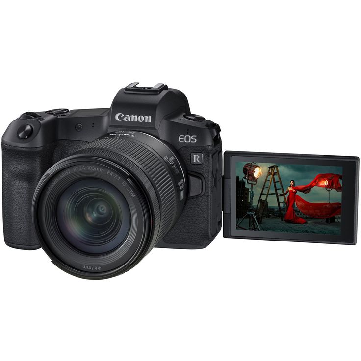 Canon Eos R Full Frame Mirrorless Camera W 4k Video 24 105mm Is Stm Lens Kit Bundle In 2021 Mirrorless Camera Digital Lenses Full Frame Camera