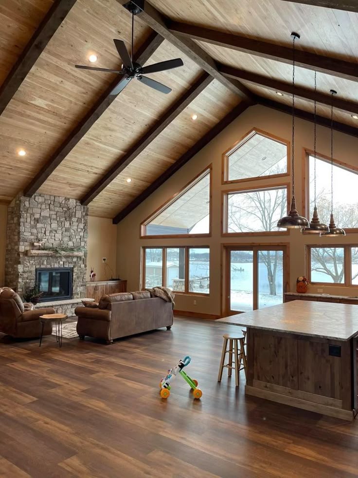 Tamarack Cabin Reclaimed Beams Basement Inspiration Tamarack Cabin Reclaimed Beams Basement Inspiration