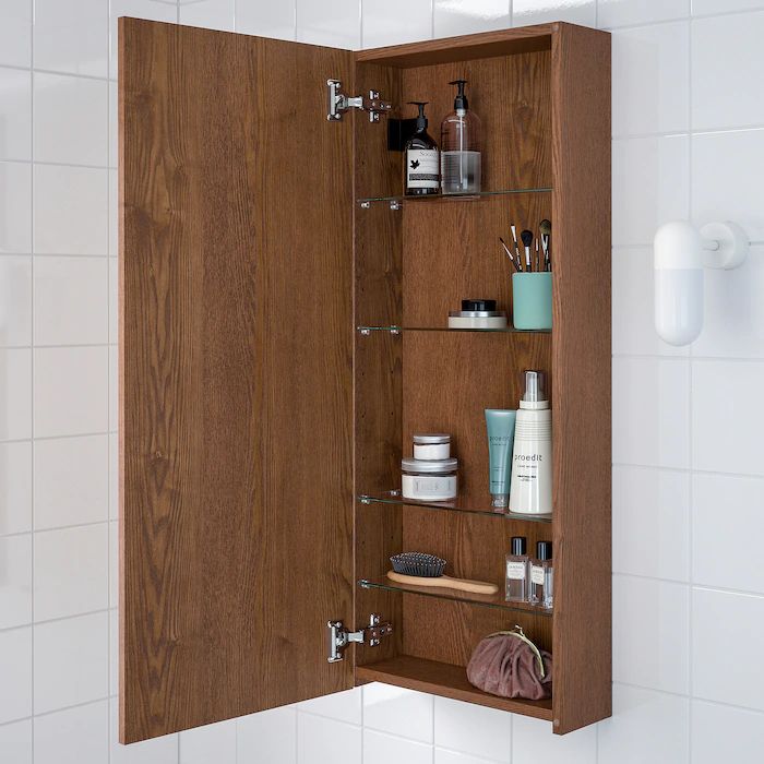Godmorgon Wall Cabinet With 1 Door Brown Stained Ash Effect 153 4x51 2x373 4 Ikea In 2021 Mounted Bathroom Cabinets - Bathroom Wall Cabinets Ikea Canada Godmorgon Wall Cabinet With 1 Door Brown Stained Ash Effect 153 4x51 2x373 4 Ikea In 2021 Mounted Bathroom Cabinets - Bathroom Wall Cabinets Ikea Canada