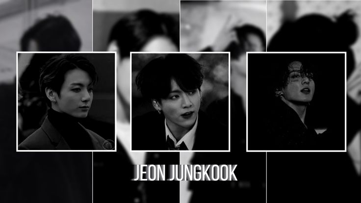 Jeon Jungkook Black Aesthetic Desktop Wallpaper! in 2021 | Aesthetic