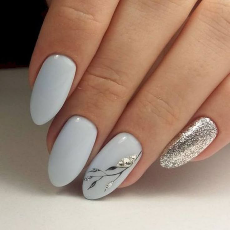 Amazing 75 Outstanding Classy Winter Nails Art Design Ideas 101outfit.com/…