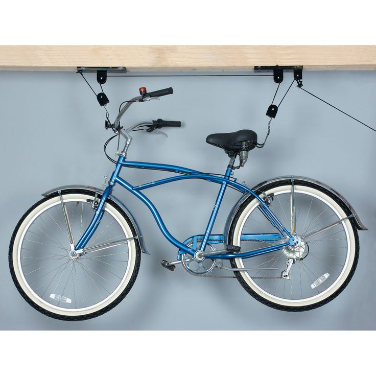 Bicycle Lift Bike Storage Pulley System Garage Bicycle Lift Bike Storage Pulley, Garage Bike Pulley Storage
