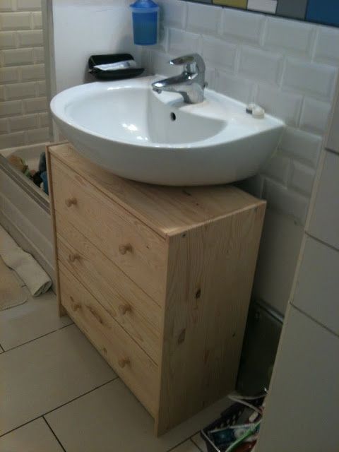 Best 25 Vanity Units Ikea Ideas On Pinterest Makeup Unit Ikea Hackers Turn A Chest Of Drawers Into Vanity Unit