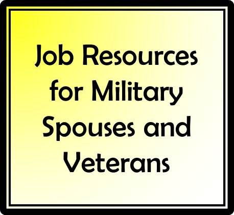 If you're like a lot of other military spouses, you've given up your career to support your spouse. Check out these great resources to job boards, job fairs, programs hiring veterans and spouses, and educational opportunities for military spouses, veterans and more.