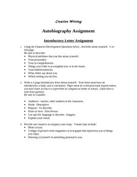 an assignment for a creative writing class Complete lesson plans for a creative writing course haikus are underestimated in their challenge and value as a writing assignment and insight in a creative. an assignment for a creative writing class Complete lesson plans for a creative writing course haikus are underestimated in their challenge and value as a writing assignment and insight in a creative.