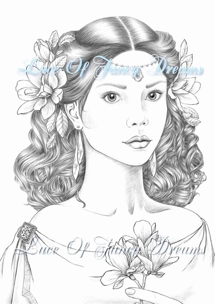 Download Magnolia Flower Coloring Page di 2020