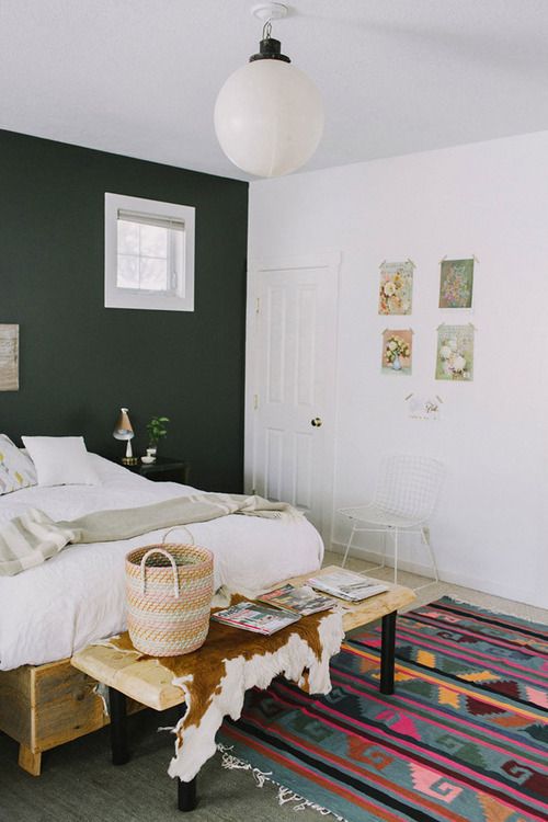 Green Accent Wall 25 best interiors // dark green walls images on pinterest | dark Green Accent Wall 25 best interiors // dark green walls images on pinterest | dark