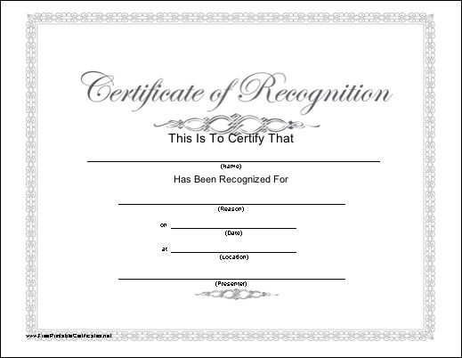 free download certificates of appreciation