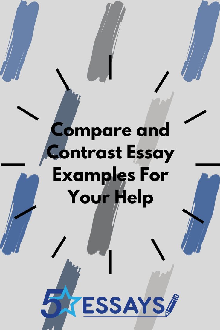 Compare and contrast essay for college students