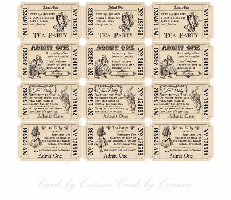The 25+ best Wonderland tickets ideas on Pinterest Alice in - blank printable tickets The 25+ best Wonderland tickets ideas on Pinterest Alice in - blank printable tickets