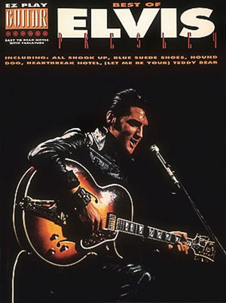 Best of Elvis Presley Easy Play Guitar Tab Sheet Music Lyrics Book NEW - Elvis Presley Songs On Guitar