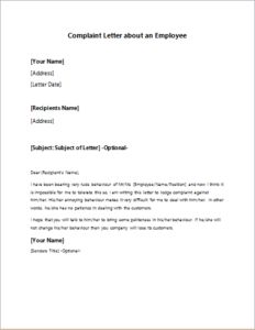 complaint about delli beriberi co how to write a complaint letter about an employee