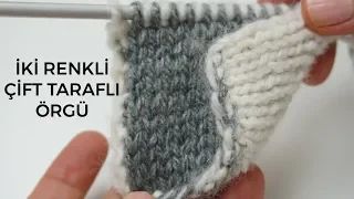 Düğmeli kemerli iki şiş ile örülen modern görünümlü örgü patik yapı… Düğmeli kemerli iki şiş ile örülen modern görünümlü örgü patik yapı…