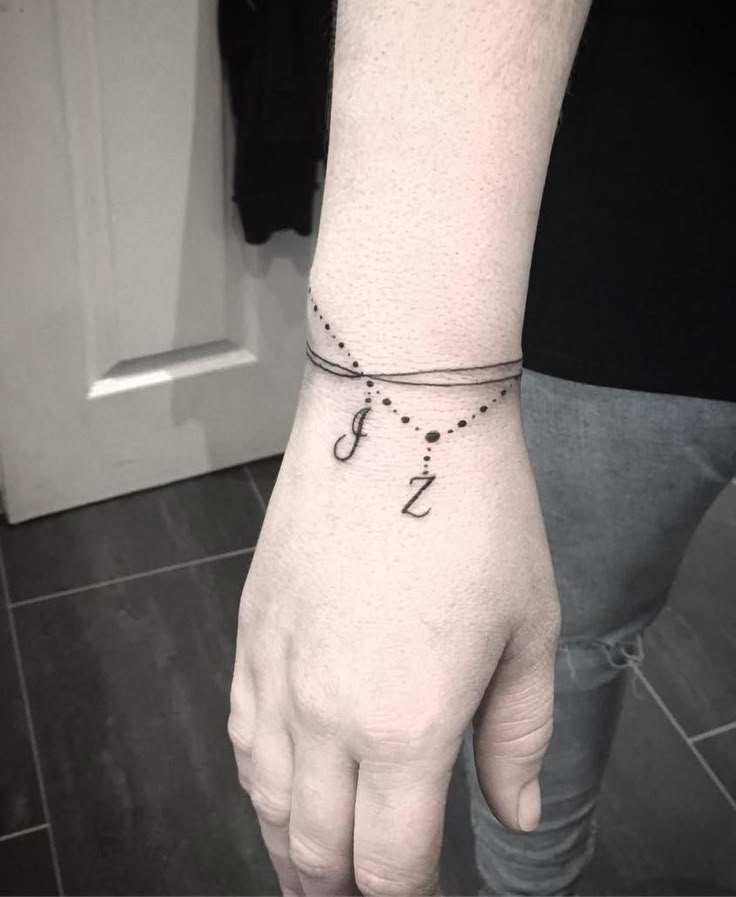 33+ Small & Meaningful Wrist Tattoo Ideas Wrist band