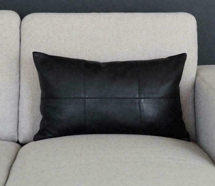 Genuine Soft Real Lambskin Leather Cushion Cover Black Throw Pillow Cover Cases Genuine Soft Real Lambskin Leather Cushion Cover Black Throw Pillow Cover Cases