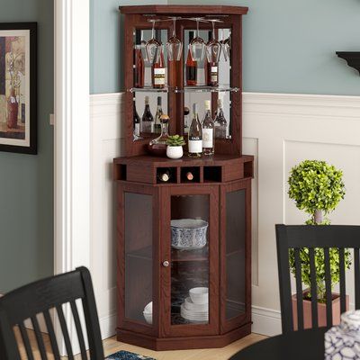 Fairborn Bar With Wine Storage In 2020 Diy Home Dining Room Corner Bars For - Corner Storage Unit For Dining Room Fairborn Bar With Wine Storage In 2020 Diy Home Dining Room Corner Bars For - Corner Storage Unit For Dining Room