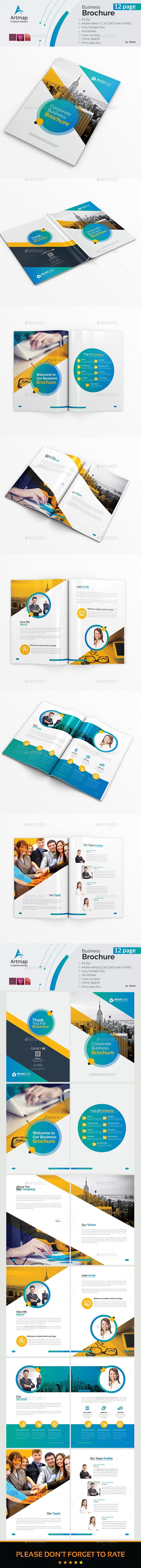Brochure #fresh #professional • Download here → https://graphicriver.net/item/brochure/21174509?ref=pxcr