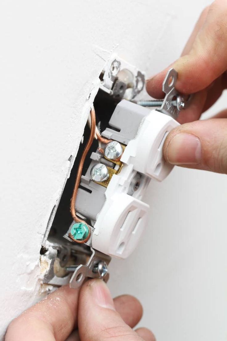 How To Replace an Electrical Outlet | Electrical outlets, Electricity