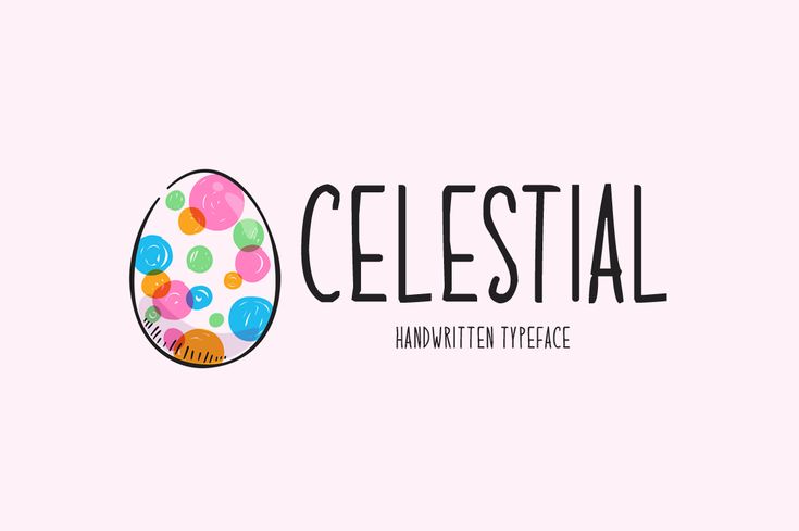Celestial is a whimsical and cute handwritten font.Use this