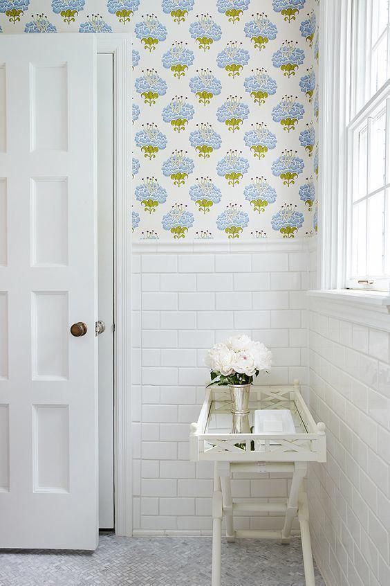 Katie Ridder Peony Wallpaper (Shown in in 7
