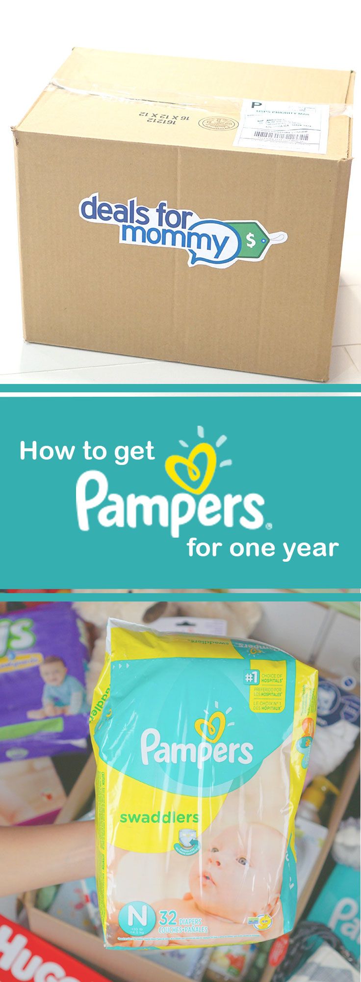 New parents don't know how easy it is to get free diapers online. All you have to do is sign up and your instantly entered to win! It's easy and 100% free.