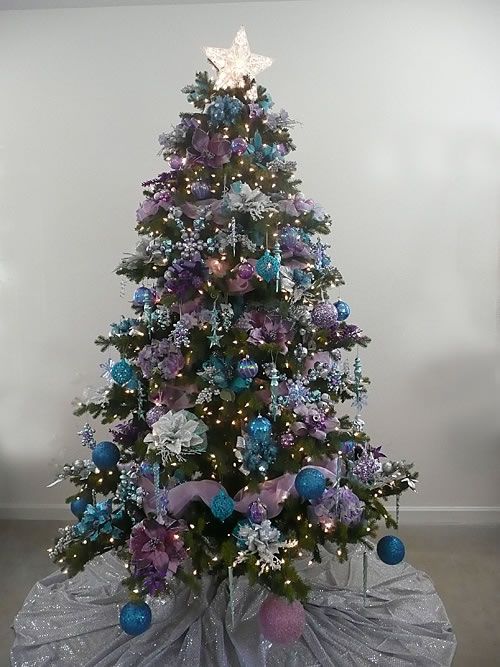 peace on earth pastel christmas tree decor purple blue and silver - Purple And Blue Christmas Tree Decorations peace on earth pastel christmas tree decor purple blue and silver - Purple And Blue Christmas Tree Decorations