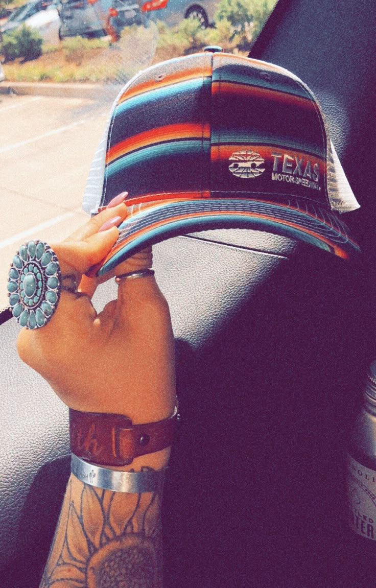 Serape ball cap
