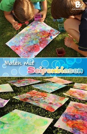 Vor kurzem bin ich über eine Anleitung gestolpert die ich sofort mit den Kinder...