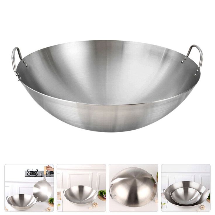 Spanish Paella Pan Paella Frying Skillet Stewpot Skillet Pow Wok with