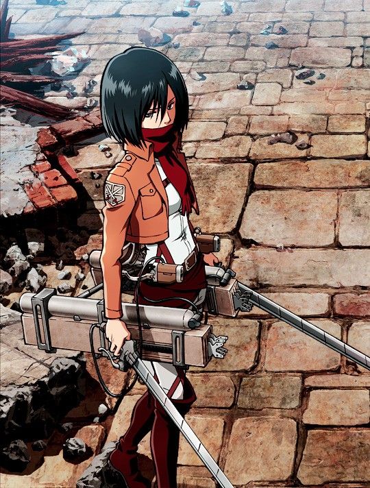 mikasa ackerman anime pinterest